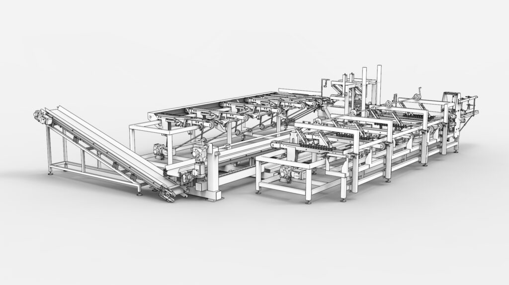 Puidu etteandeliini CAD projekteerimine. Revismo.