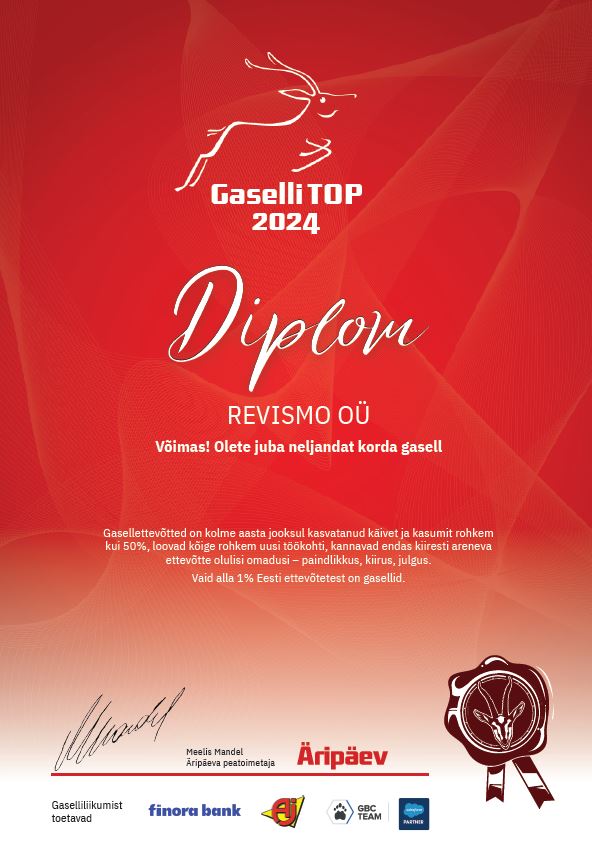 Aripäeva Gasell Revismo 2024