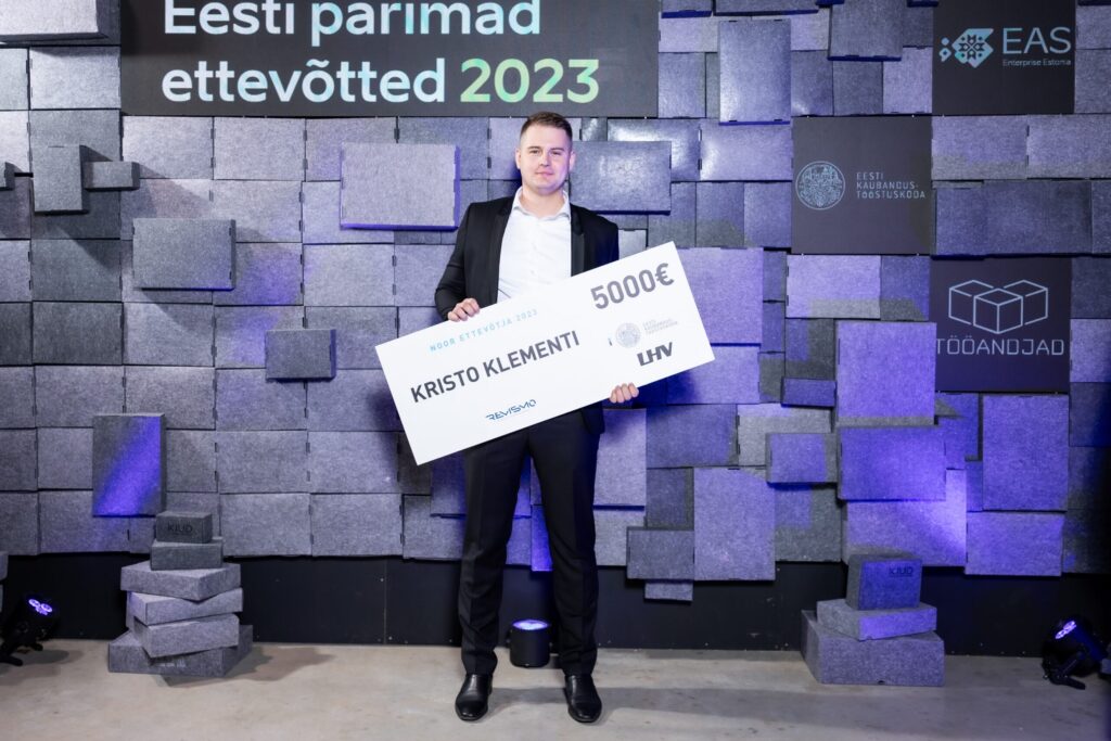 Noor ettevõtja 2023 Kristo Klementi